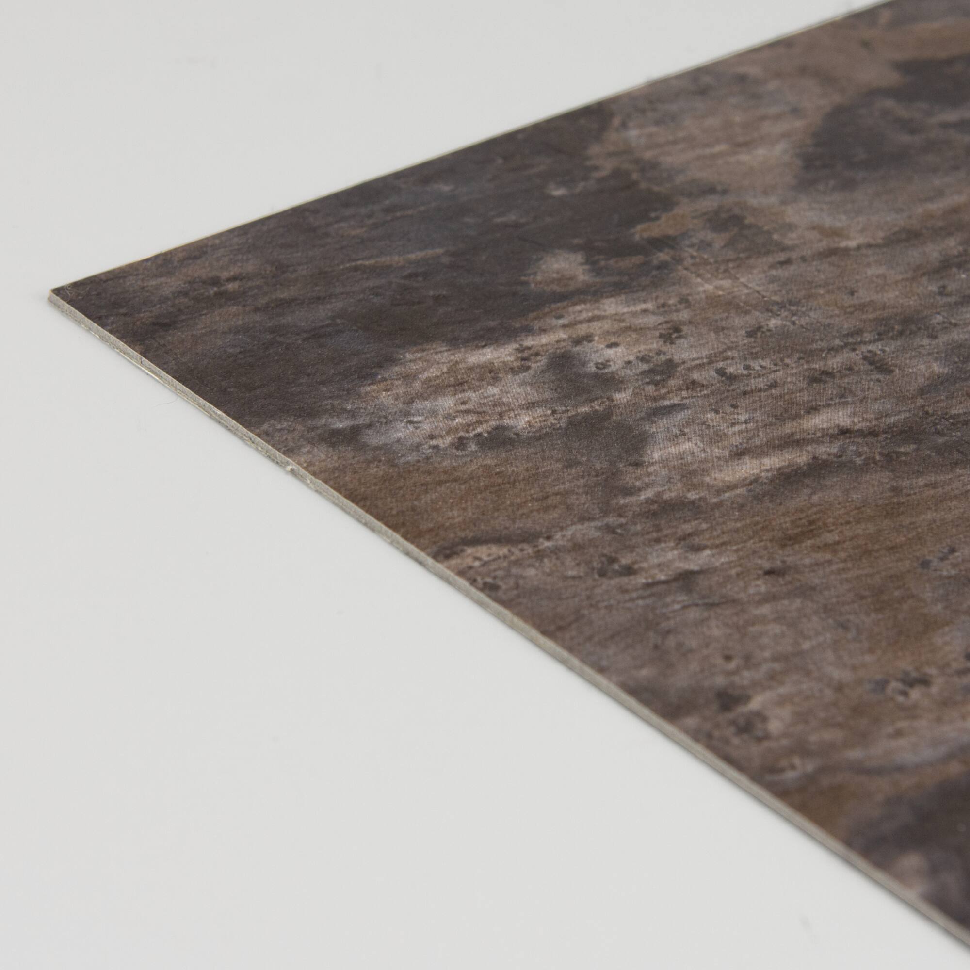 FloorPops Brownstone Peel & Stick Floor Tiles